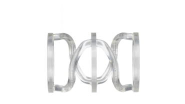 Ressort en polycarbonate de type OMEGA (19,5-24-36L)