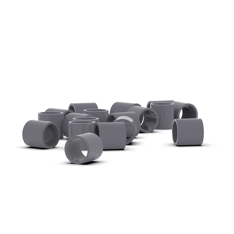 Kundenspezifisch gefertigte Buchsen/Abstandshalter aus Polyvinylchlorid (PVC)