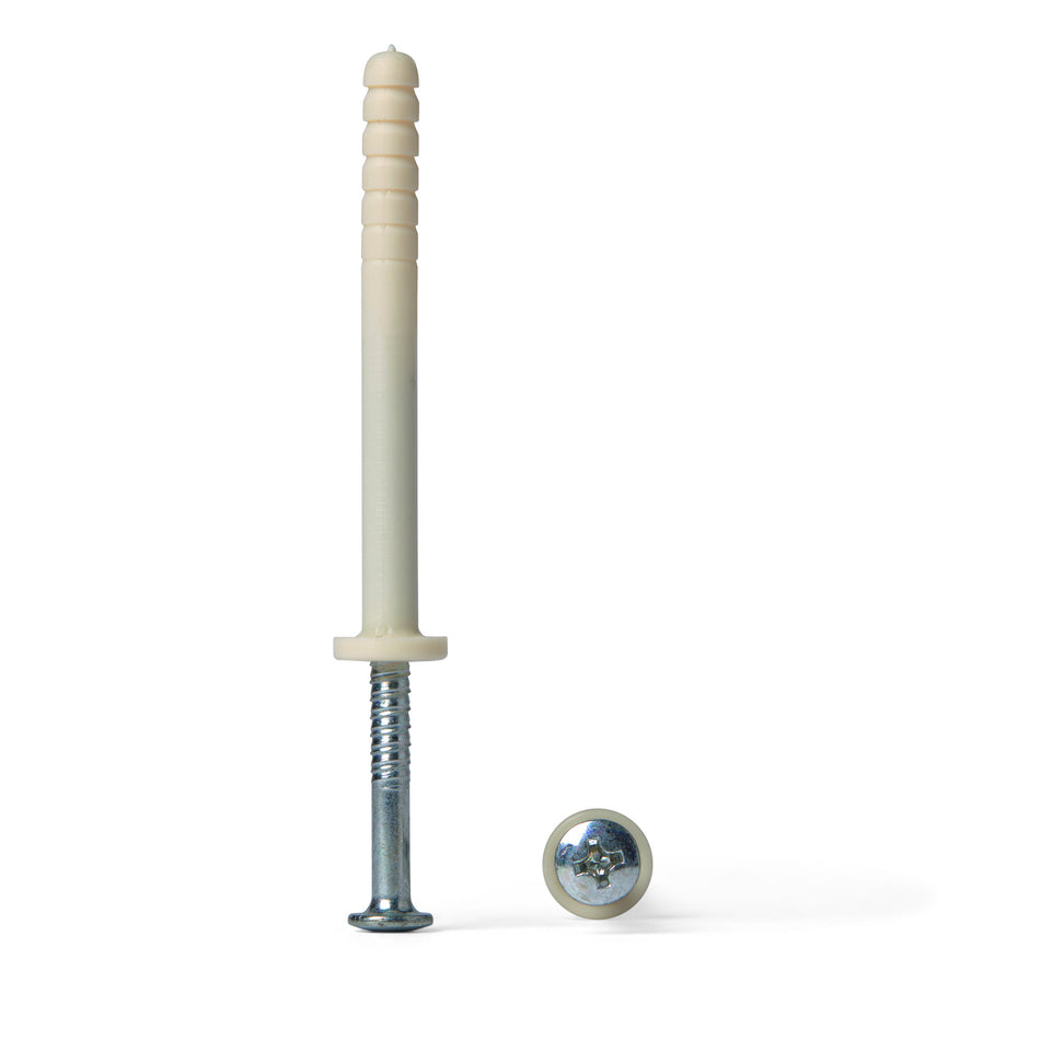 Rivet à frapper en polyamide PA6 (nylon 6) - Clou en fer