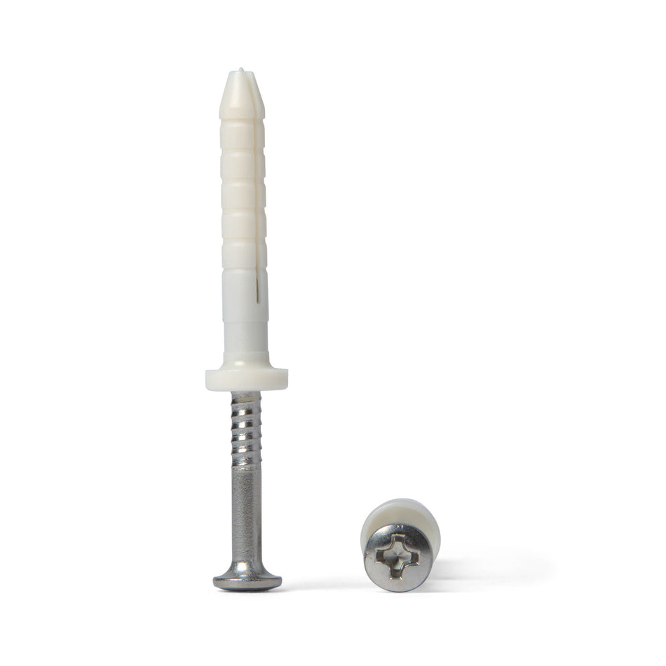 Rivet à frapper en polyamide PA6 (nylon) - Clou en acier inoxydable