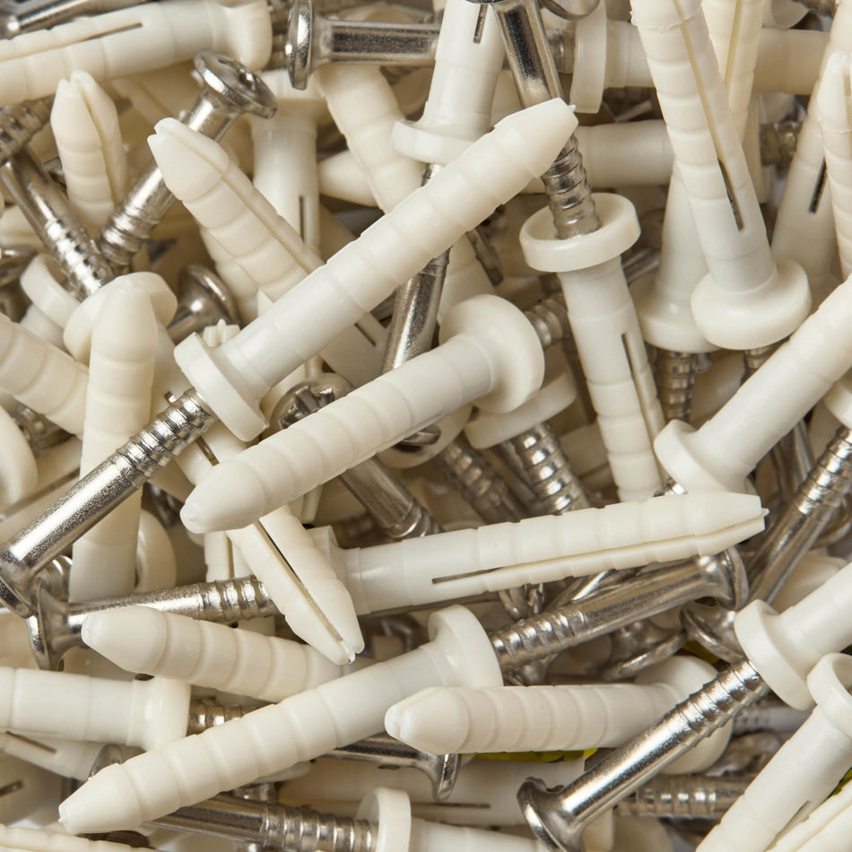 Rivet à frapper en polyamide PA6 (nylon) - Clou en acier inoxydable