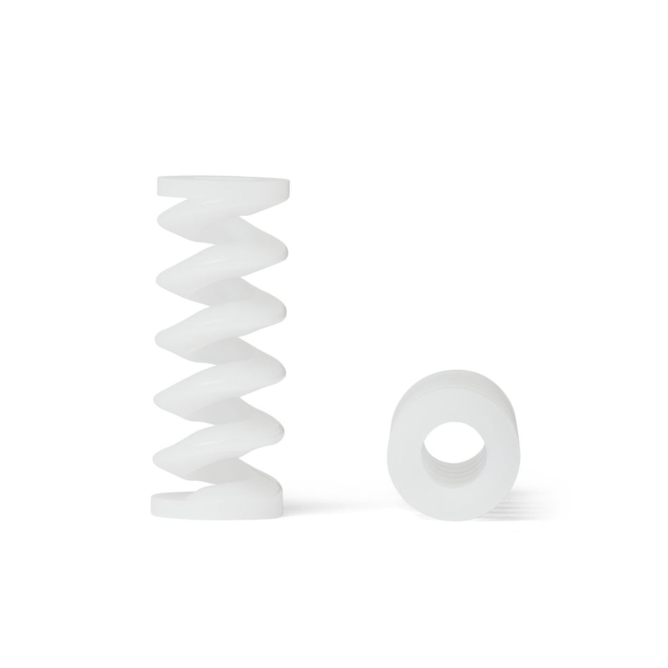 Druckfedern aus Polyacetal (POM).