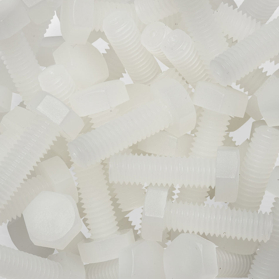 PVDF Kynar Sechskantschrauben mit Kopf - DIN 933