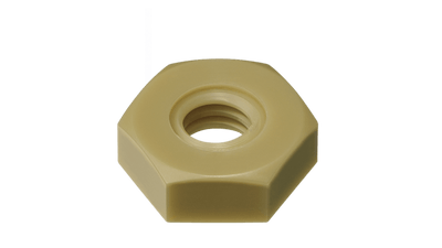 Imperial PEEK Hexagon Nut - High Performance Polymer-Plastic Fastener Components