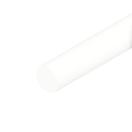 PTFE (Teflon) Unfilled Rod/Bar - High Performance Polymer-Plastic Fastener Components